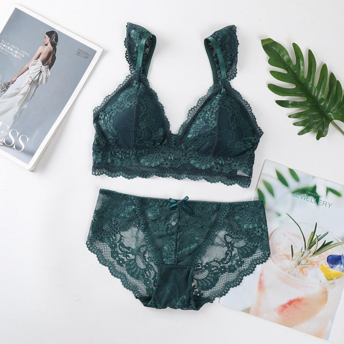 (Pack of 8) Women's  Bra Panty Lingerie Set for Girl's | BP-02