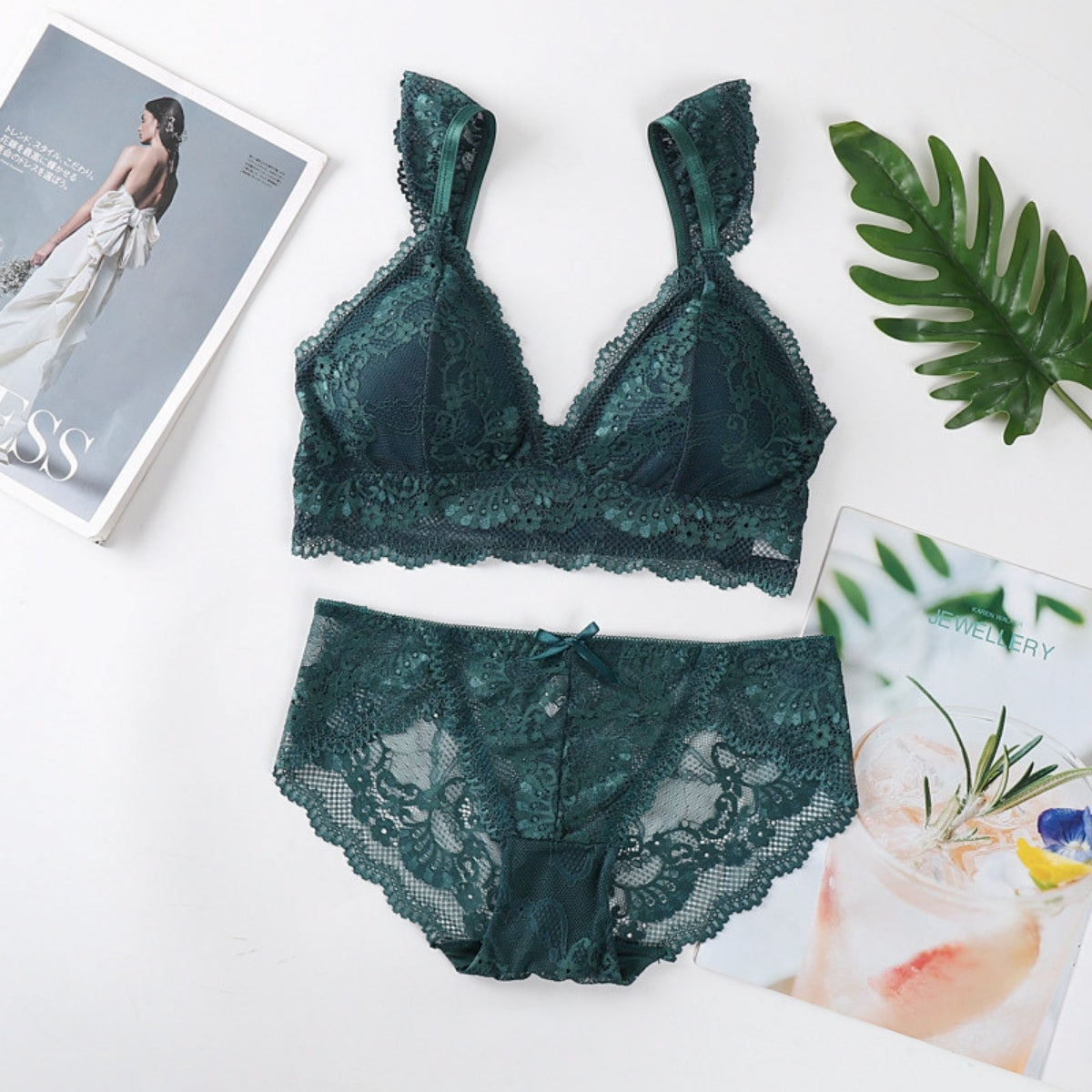 (Pack of 8) Women's  Bra Panty Lingerie Set for Girl's | BP-02