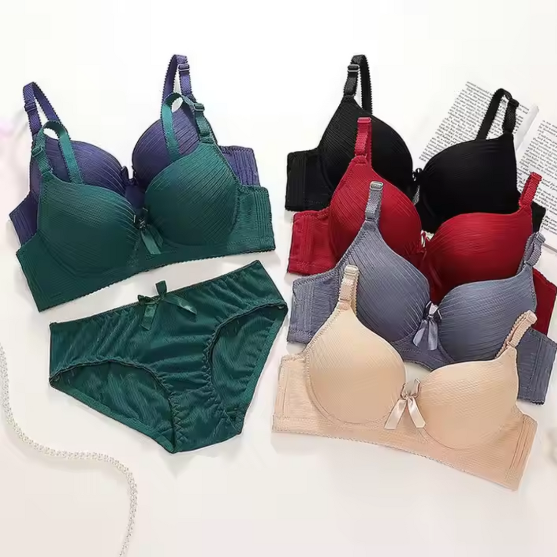 6-Piece Lingerie Set Sale: Comfort, Style, and Savings | LS-08