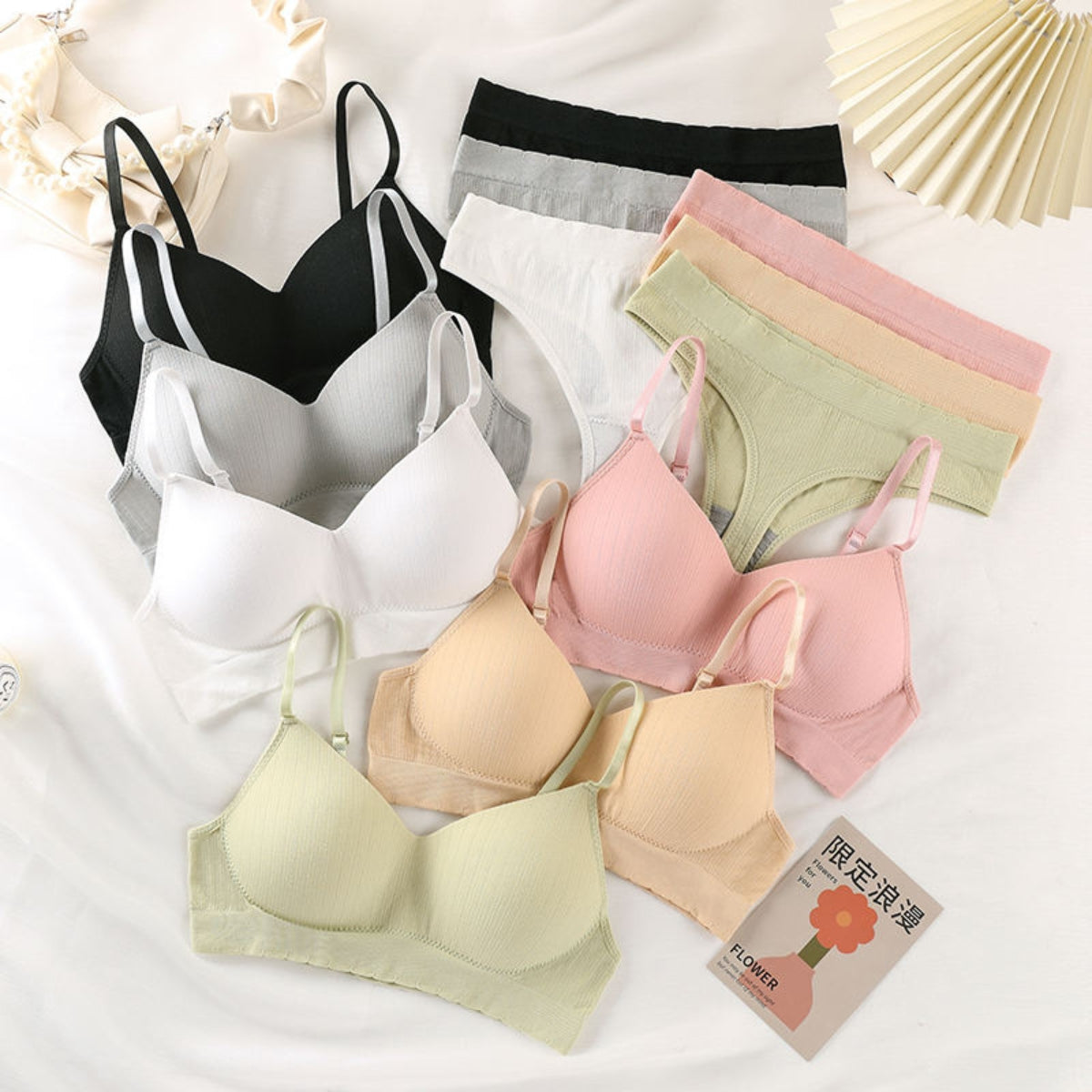 6-Piece Lingerie Set Sale: Comfort, Style, and Savings | LS-014