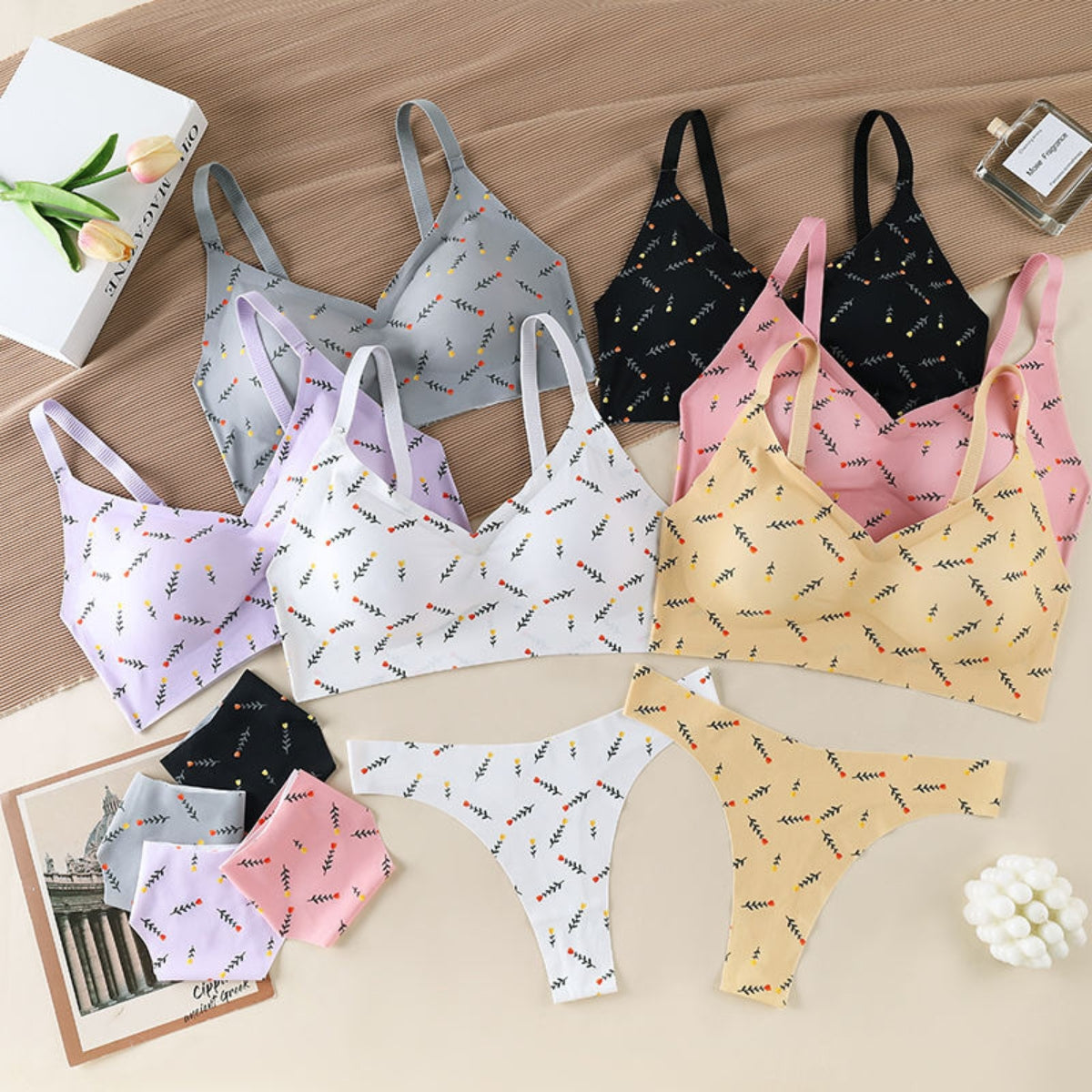 6-Piece Lingerie Set Sale: Comfort, Style, and Savings | LS-015