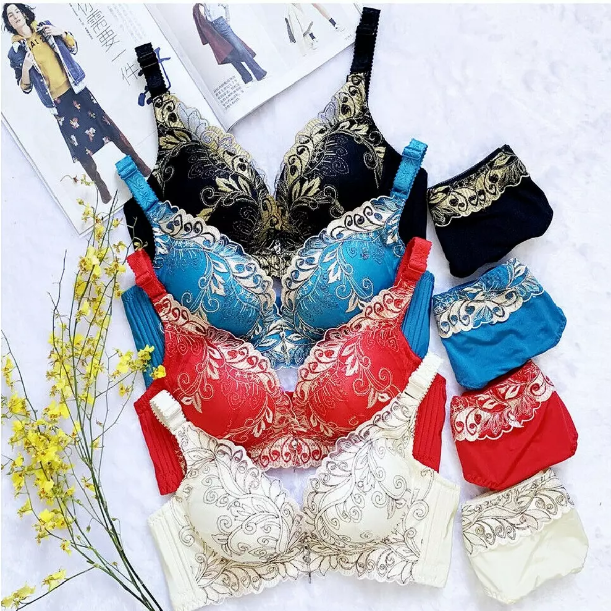 6-Piece Lingerie Set Sale: Comfort, Style, and Savings | LS-04