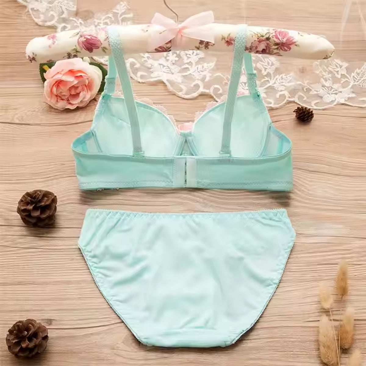 (Pack of 8) Women's  Bra Panty Lingerie Set for Girl's | BP-01