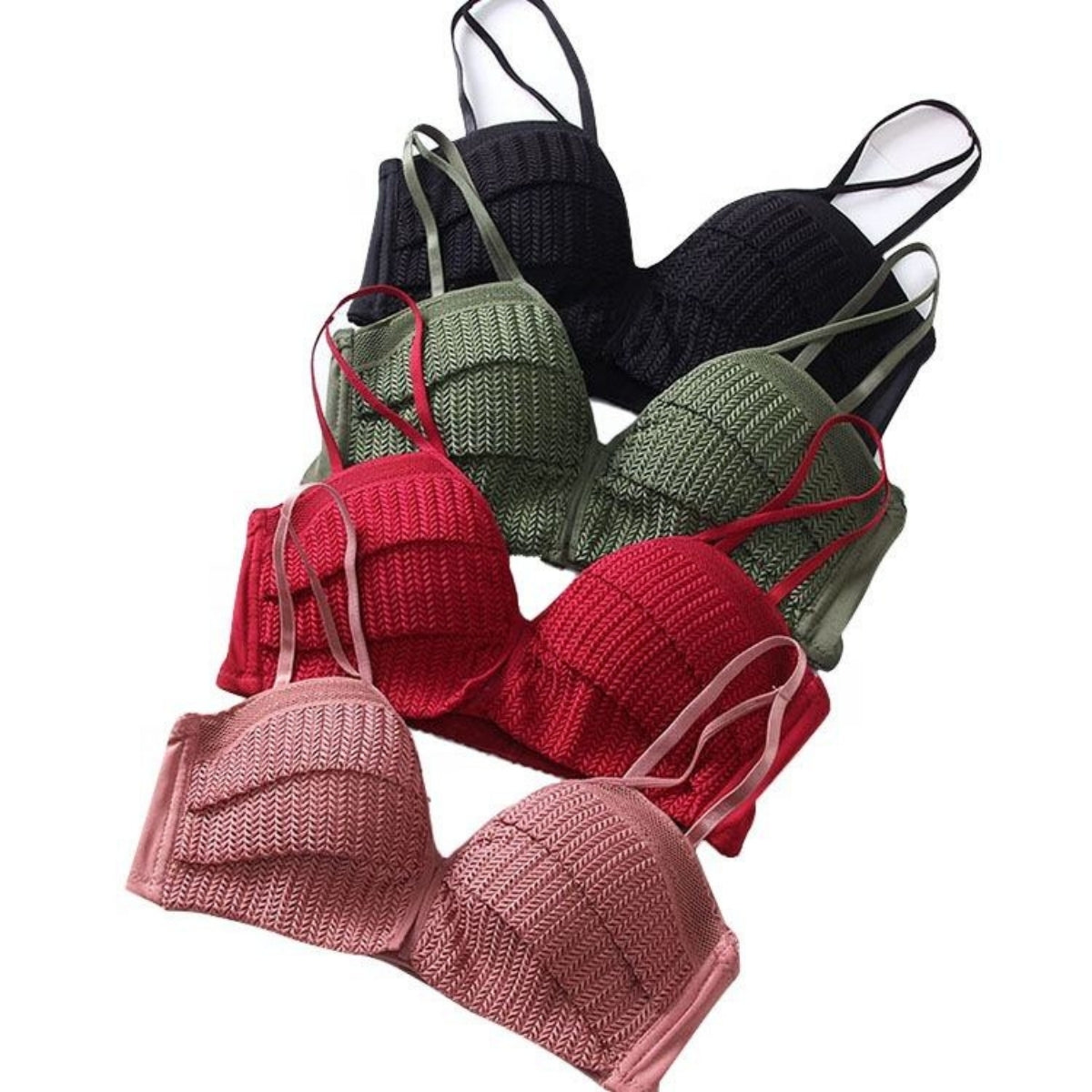 (Pack of 8) Women's  Bra Panty Lingerie Set for Girl's | BP-07