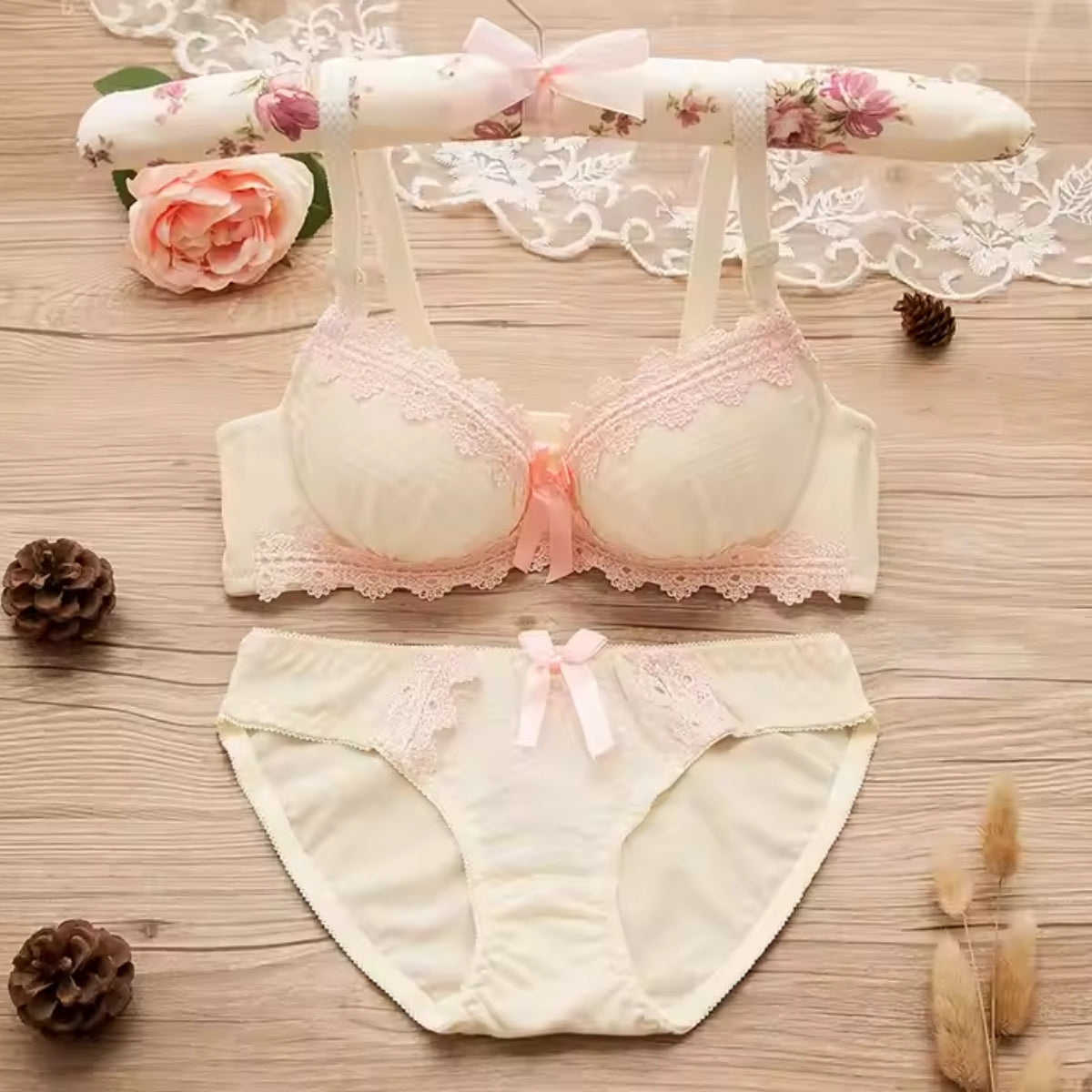 (Pack of 8) Women's  Bra Panty Lingerie Set for Girl's | BP-01