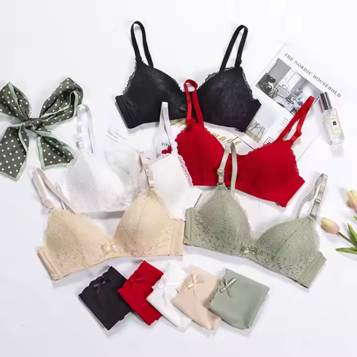 6-Piece Lingerie Set Sale: Comfort, Style, and Savings | LS-17